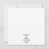 レトロブラック女性空白のグリーティングカード シーズンカード (裏面)