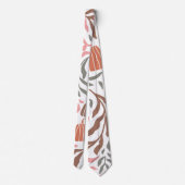 レトロブランチ離れパンプキン秋感謝祭 ネクタイ (裏面)