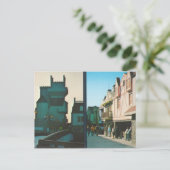 レトロブリガンティーヌ城はがき ポストカード (スタンド正面)