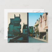 レトロブリガンティーヌ城はがき ポストカード (正面/裏面)