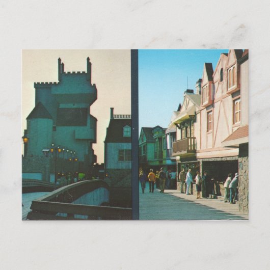 レトロブリガンティーヌ城はがき ポストカード (正面)