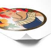 レトロブリッジタリーレッドヘッド フォトプリント            (角)