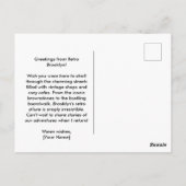 レトロブルックリン: NYCノスタルジック区の探索 ポストカード (裏面)