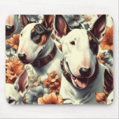 レトロブルテリアシームレ絵を描ームズ マウスパッド (正面)