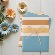 レトロブルーとオレンジブルーのヴィンテージ