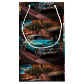 レトロブルーカー スモールペーパーバッグ (裏面)