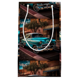 レトロブルーカー スモールペーパーバッグ