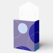 レトロブルーサークル&オーバルペリウニ王室のクルアクア フェイバーボックス (オープン)