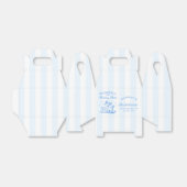 レトロブルーシーシェル&結婚ズベルズバチェロレッテ フェイバーボックス (折り畳みなし)