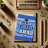 レトロブルースタイリッシュおもしろいインマイグラードエラ引用文 カード