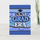 レトロブルースタイリッシュおもしろいインマイグラードエラ引用文 カード (正面)