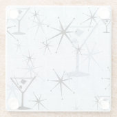 レトロブルーマルティニスターズ ガラスコースター (裏面)