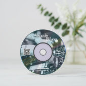 レトロブルーミュージックプロデューサーCD DJ名刺 招待状 (スタンド正面)