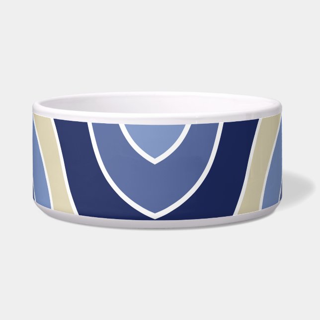 レトロブルー ボウル (正面)