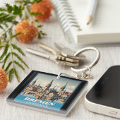 レトロブレーメンスカイライン キーホルダー (正面右)