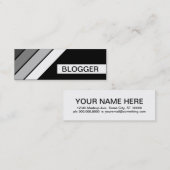 レトロブロガー スキニー名刺 (正面/裏面)