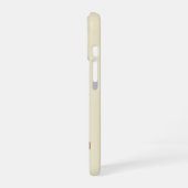 レトロブロック上のモカポット iPhone 16ケース (左側面)