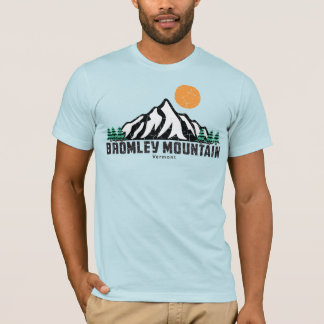 レトロブロムリーマウンテンスキー Tシャツ