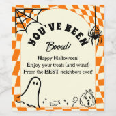 レトロブーイングされたゲーム ワインラベル (シングルラベル)