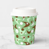 レトロブーメランズ紙カップ 紙コップ (左)