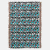 レトロブーメランズ スローブランケット (正面縦)