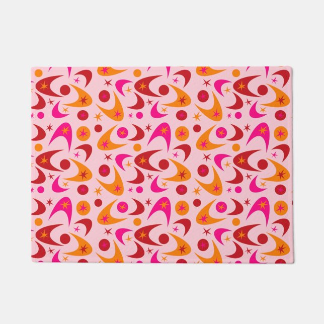 レトロブーメランズ ドアマット (正面)