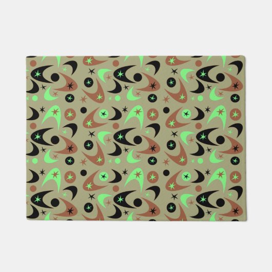 レトロブーメランズ ドアマット (正面)