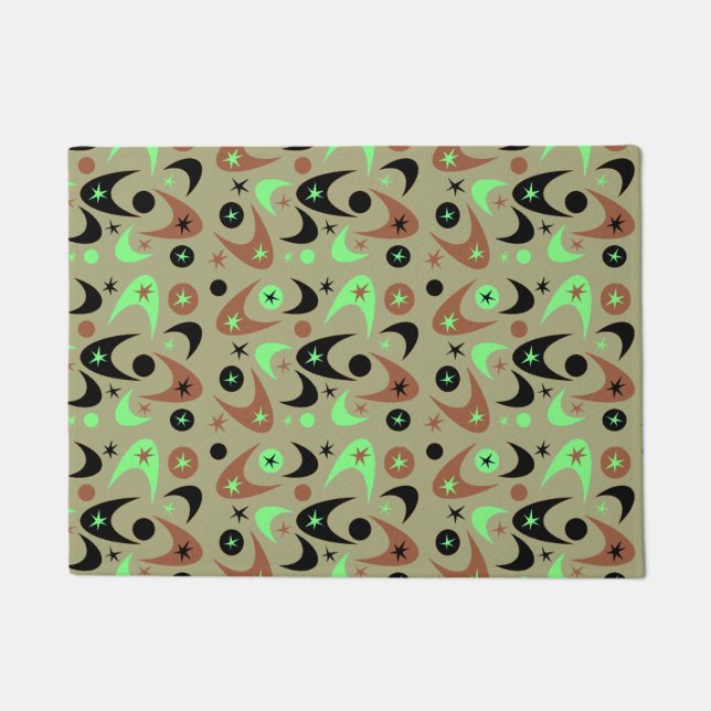 レトロブーメランズ ドアマット (正面)