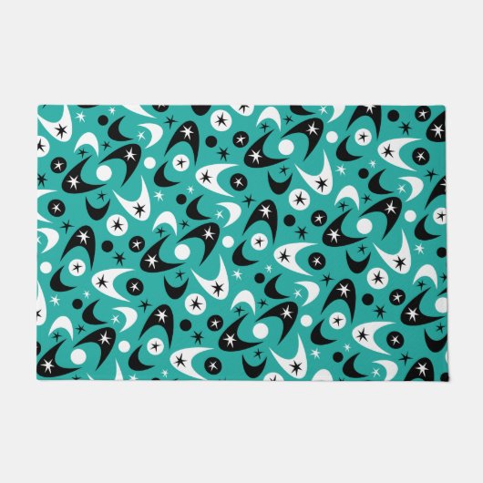 レトロブーメランズ ドアマット (正面)