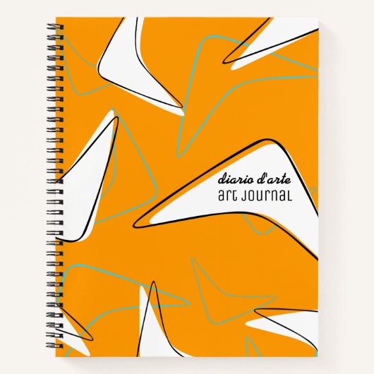 レトロブーメランズ ノートブック (正面)