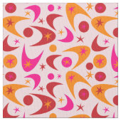 レトロブーメランズ ファブリック (クローズアップ)