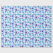 レトロブーメランズ ラッピングペーパー (フラット)