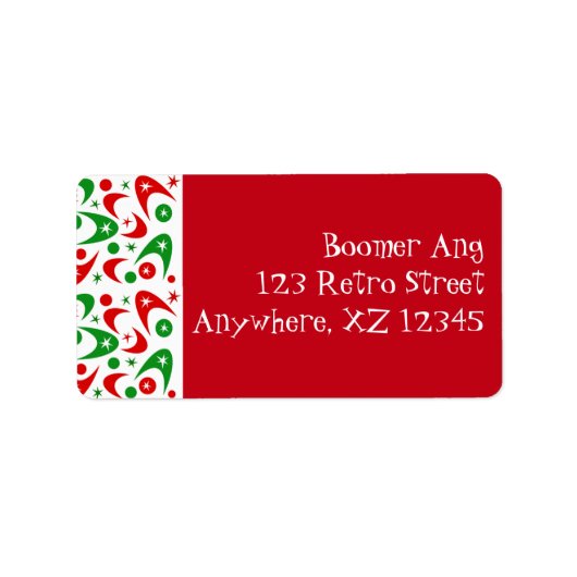 レトロブーメランズ ラベル (正面)