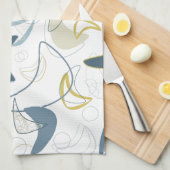 レトロブーメラン！ キッチンタオル (四つ折り)