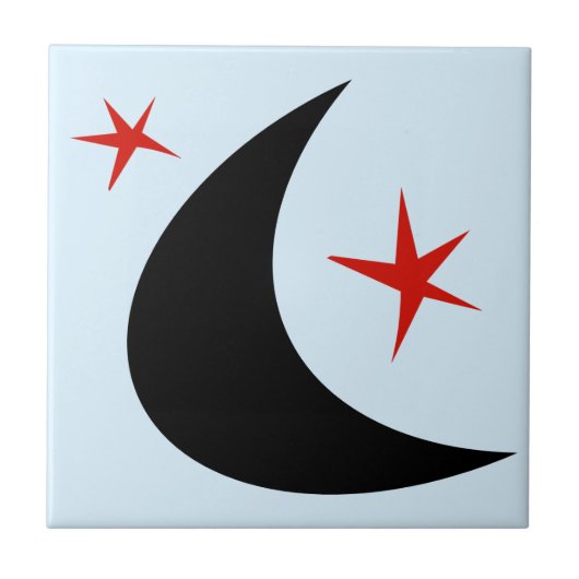 レトロブーメラン タイル (正面)