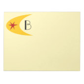 レトロブーメラン ノートパッド (正面)