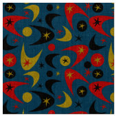 レトロブーメラン ファブリック (クローズアップ)