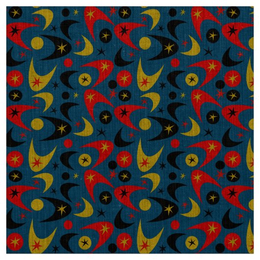 レトロブーメラン ファブリック (見本)