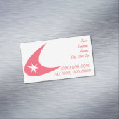 レトロブーメラン マグネット名刺 (インサイチュ)