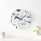 レトロブーメラン！ ラージ壁時計 (ホーム)