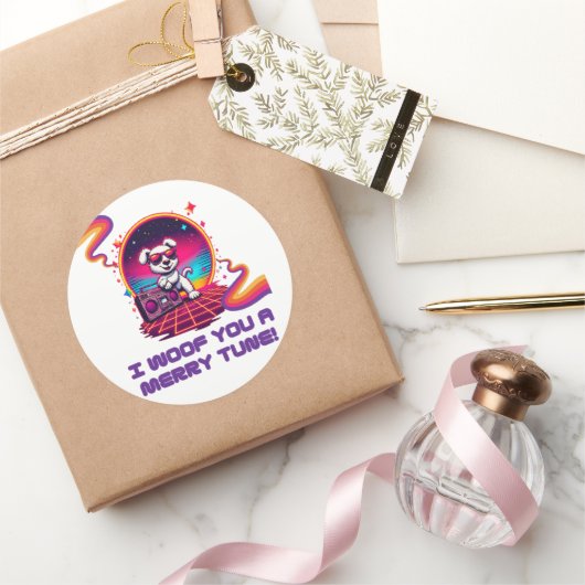 レトロプチエドリームスケープ ラウンドシール (ギフト)