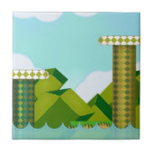 レトロプラットフォームゲーム タイル (正面)