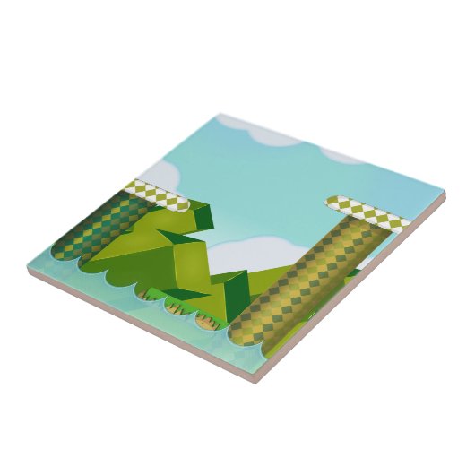 レトロプラットフォームゲーム タイル (側面)