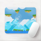 レトロプラットフォームゲーム マウスパッド (マウス)