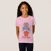レトロプランツママ Tシャツ (正面フル)