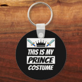 レトロプリンス衣装おかしなハロウィーン衣装メンズK キーホルダー (正面)