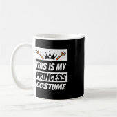 レトロプリンセスの衣装ハロウィーンの衣装 コーヒーマグカップ (左)