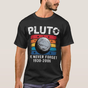 レトロプルト我々はプ忘れプルトのために正義 Tシャツ