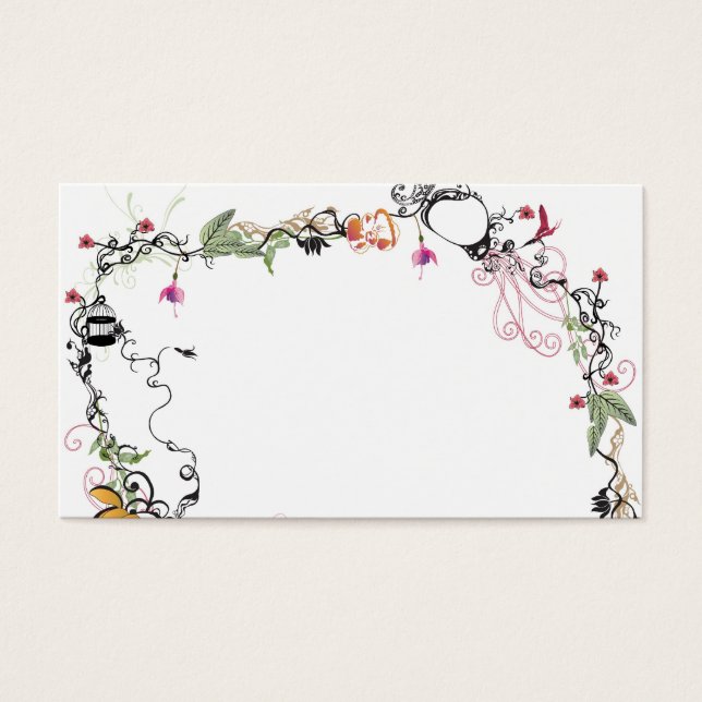 レトロプロファイルカード (正面)