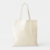 レトロプードルが青空を仰ぎ見るアート トートバッグ (裏面)